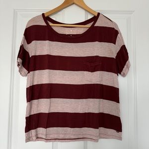 American Eagle Outfitters Soft and Sexy Striped Tee